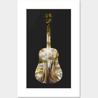 Nature Tree of Life Acoustic Guitar Posters and Art